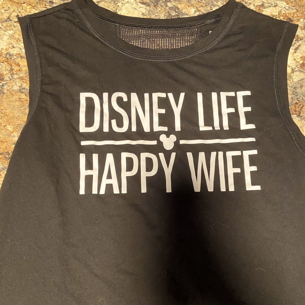 Disney open back tank top